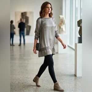 Road To Awe Glam Slouch Top DESIGNER STREETWEAR